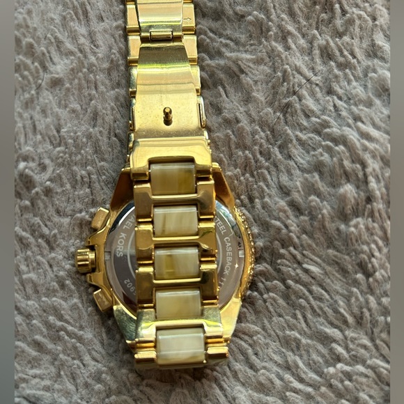 Michael Kors Camille Gold Dial Gold Steel Strap Watch for Women - MK5902 - Picture 8 of 11